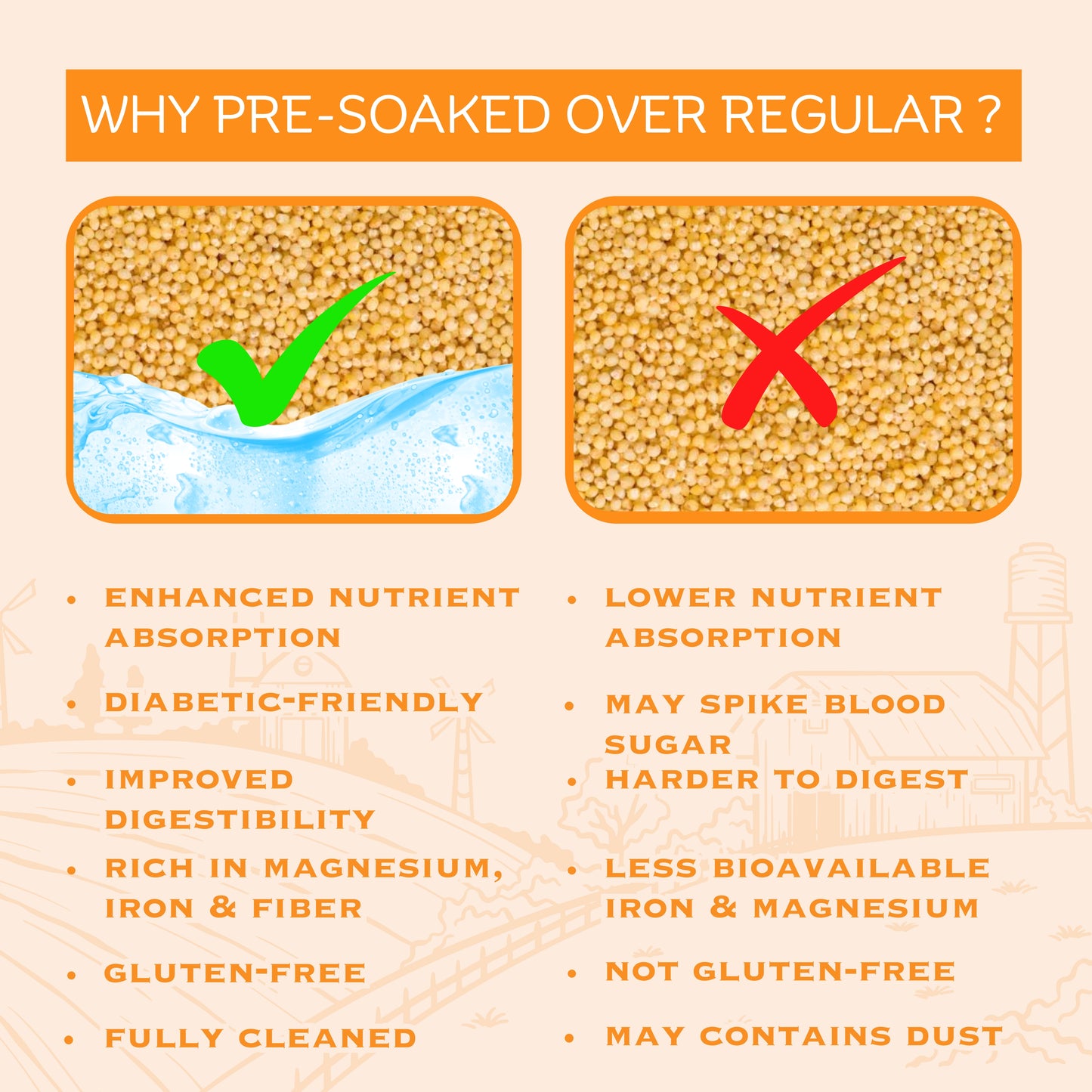 Pre-Soaked Little Millet 1Kg