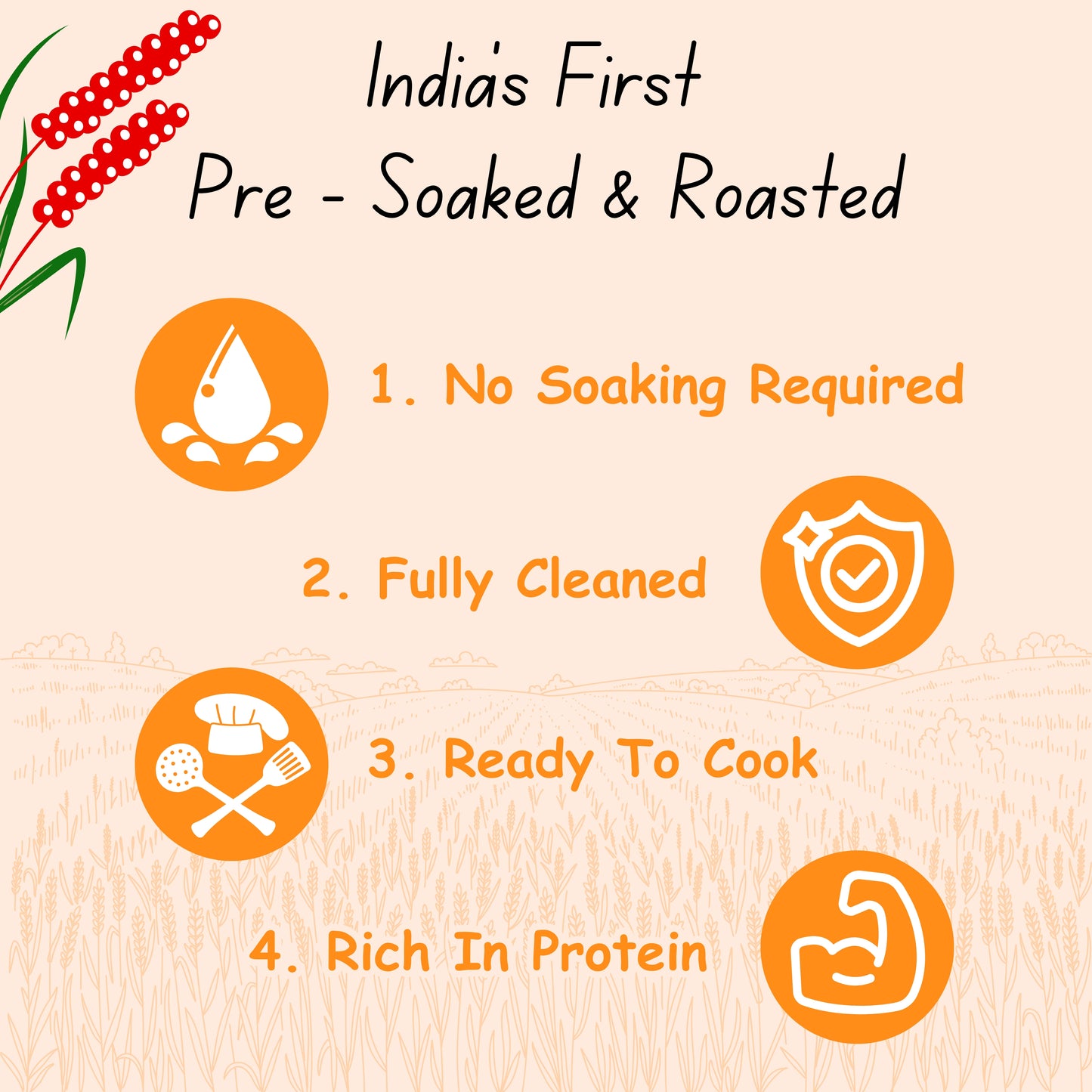 Pre-Soaked Little Millet 1Kg