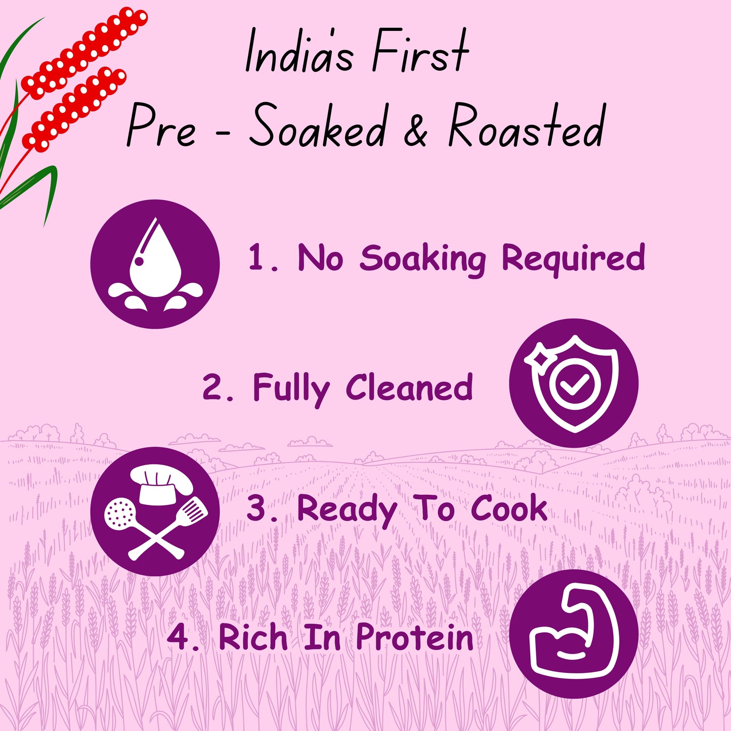 Pre-Soaked Barnyard Millet 1Kg