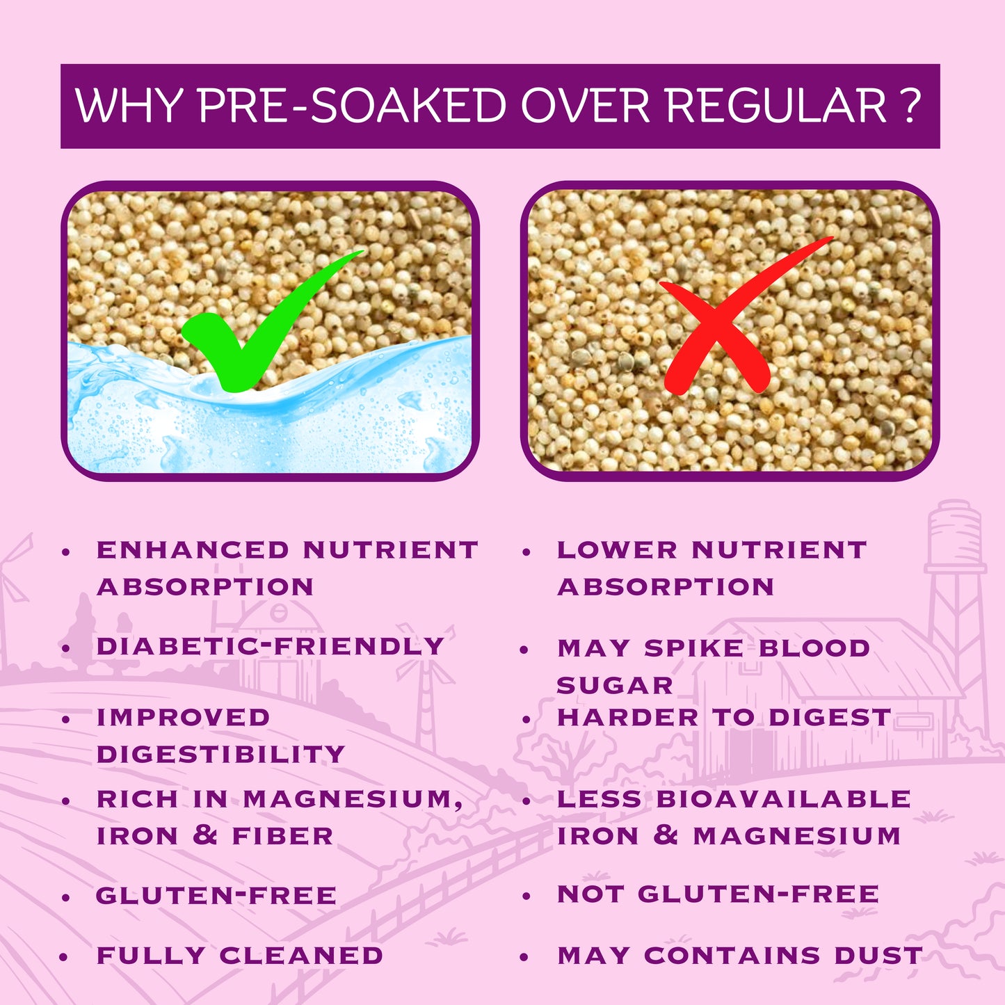 Pre-Soaked Barnyard Millet 1Kg