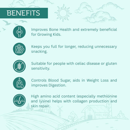 Pre-Soaked Jowar Millet Rava 1Kg | Jowar Idli Rava | Traditionally Stone-Grounded - ( 500g x 2 )