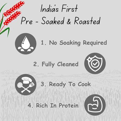 Pre-Soaked Kodo Millet 1Kg