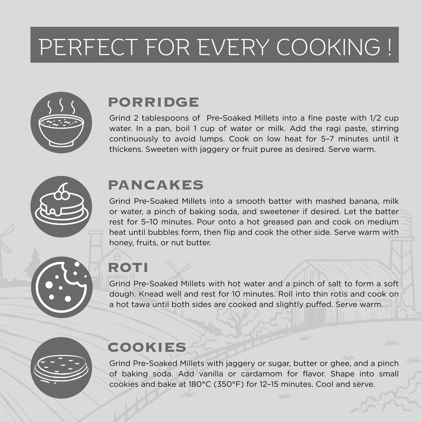 Pre-Soaked Kodo Millet 1Kg