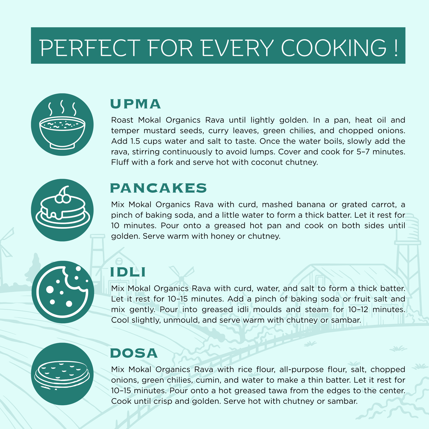 Pre-Soaked Jowar Millet Rava 1Kg | Jowar Idli Rava | Traditionally Stone-Grounded - ( 500g x 2 )