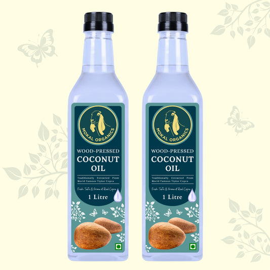 Wood Pressed Coconut Oil 2 Litre | Extracted From World Famous Tiptur Copra