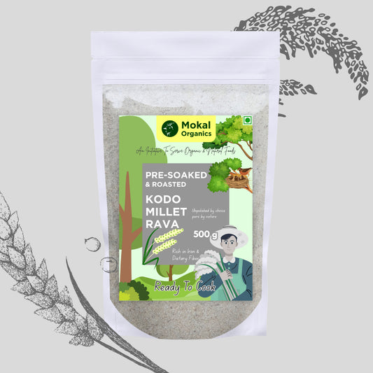 Pre-Soaked Kodo Millet Rava 500g
