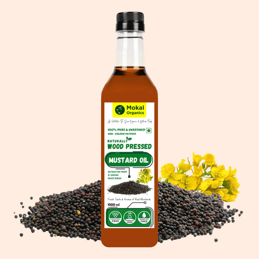 Wood Pressed Mustard Oil 1 Litre