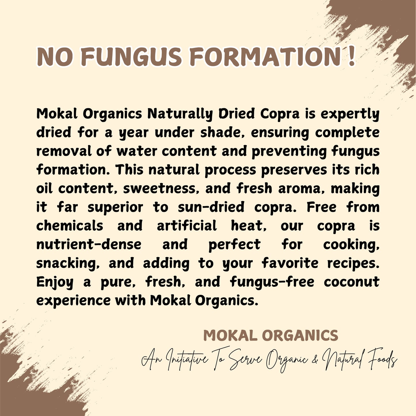 Dry Coconut Copra 1Kg | Tiptur's Special Copra | 100% Natural, Organic & Edible