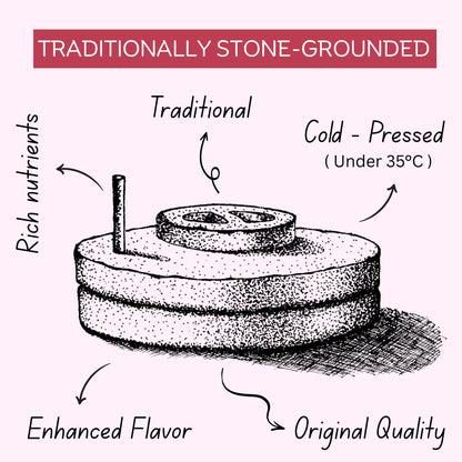 Pre-Soaked Millet Ravas Combo 2.5Kg ( Jowar, Ragi, Barnyard, Foxtail, Little ) 500g Each |Traditionally Stone-Ground By Hand | Unpolished Millet Ravas