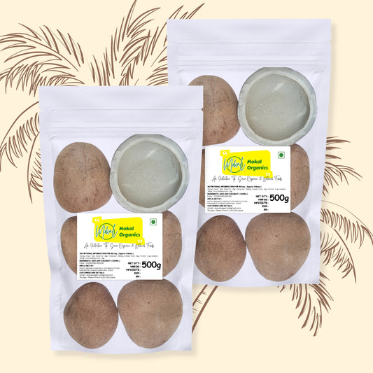 Dry Coconut Copra 1Kg | Tiptur's Special Copra | 100% Natural, Organic & Edible