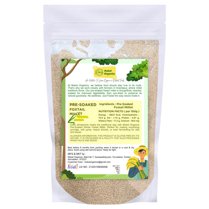 Pre-Soaked Foxtail Millet 1Kg