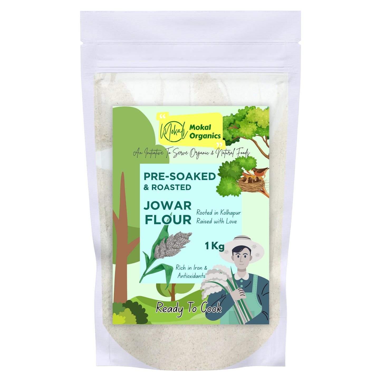 Pre-Soaked Jowar Flour 1Kg