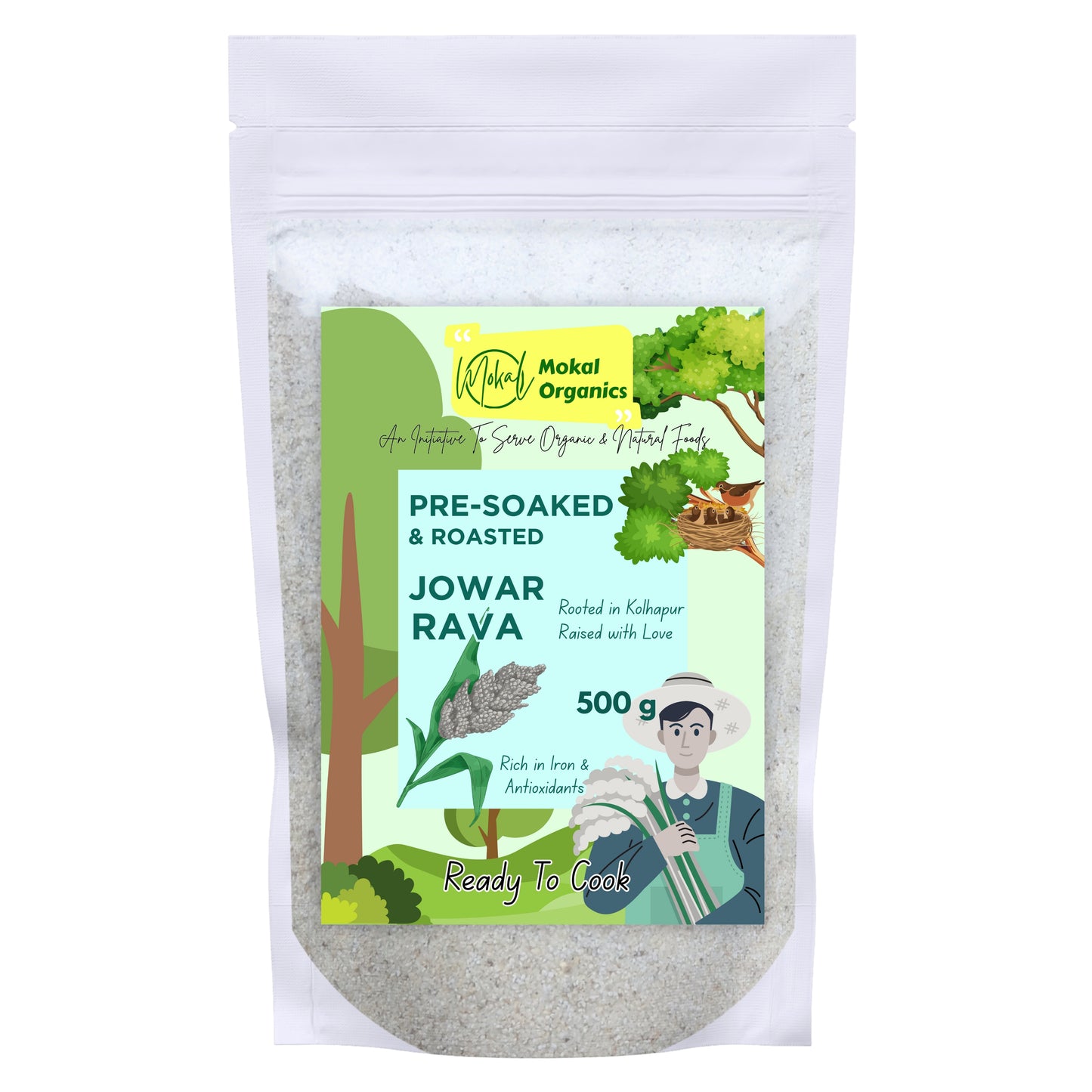 Pre-Soaked Jowar Rava 500g